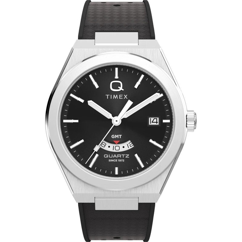 TIMEX CONTINENTAL GMT UOMO SOLO TEMPO QUARZ REFERENZA TW2Y24900 NUOVO