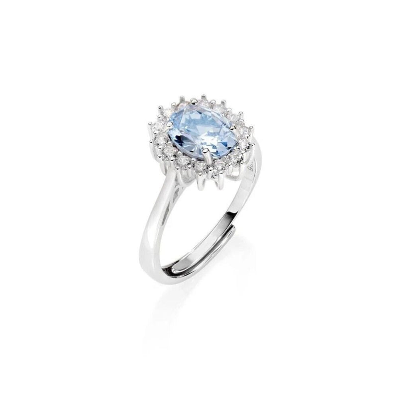 AMEN ANELLO LADY ROYAL ARGENTO 925 REFERENZA ANLDGBBAC2 NUOVO