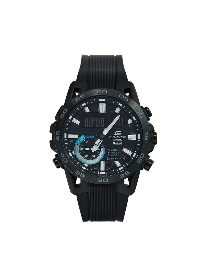 CASIO EDIFICE ECB-40PB-1AEF OROLOGIO CRONO UOMO NUOVO GARANZIA ITALIA