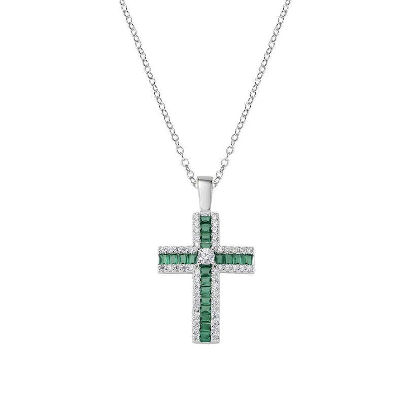 AMEN COLLANA CON CROCE ARGENTO 925 REFERENZA CLCRBABBVEZ NUOVA