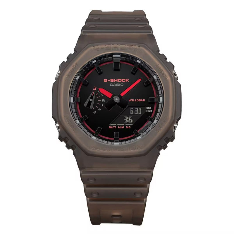 CASIO G-SHOCK CLASSIC CARBON CORE GUARD GA-2100K-5AER NUOVO GARANZIA ITALIA