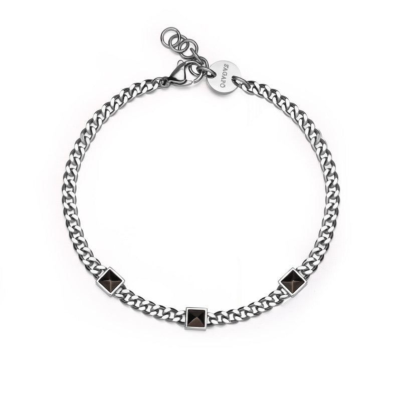 SAGAPO PROUD BRACCIALE UOMO SPD32 NUOVO GARANZIA UFFICIALE