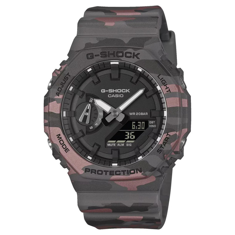 CASIO G-SHOCK CLASSIC CARBON CORE GUARD GA-2100CM-8AER NUOVO GARANZIA ITALIA