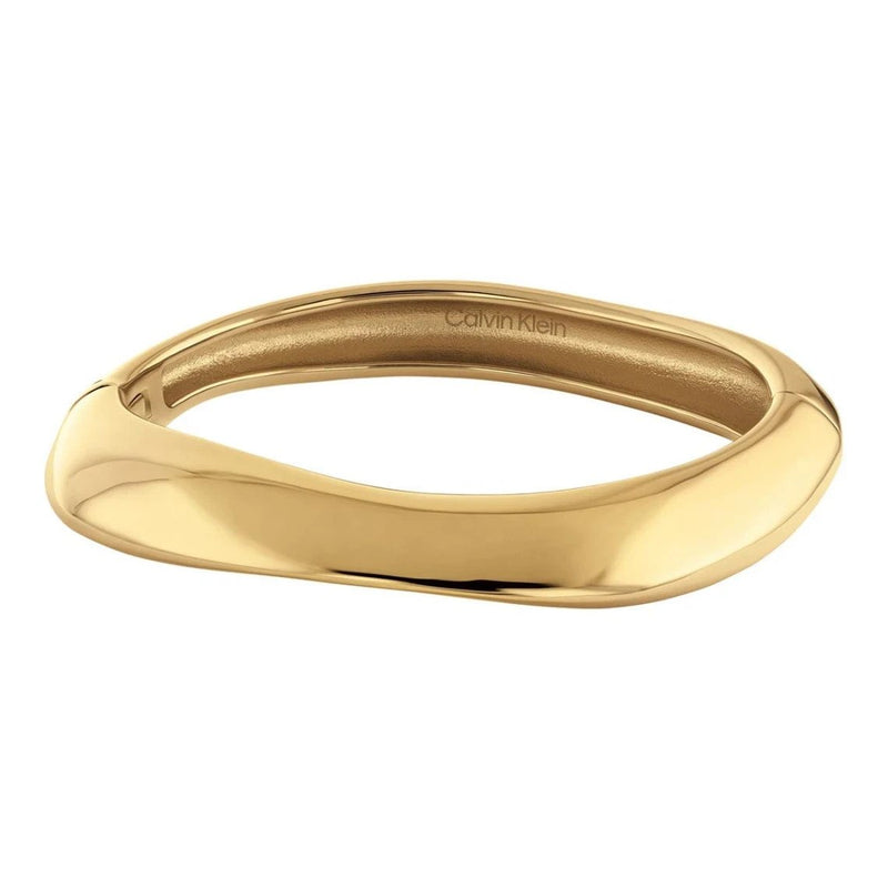 CALVIN KLEIN SCULPTED BANGLE ORO BRACCIALE DONNA REFERENZA 35000818