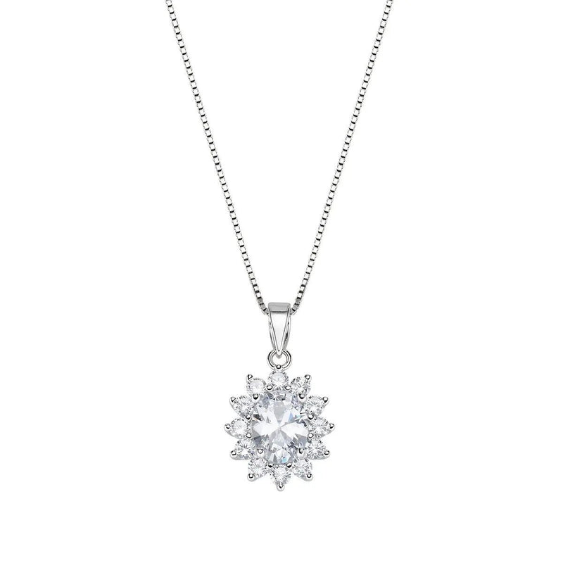 AMEN COLLANA ROYAL LADY ARGENTO 925 REFERENZA CLLDGBBB NUOVA