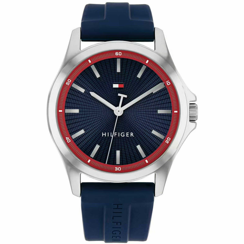 TOMMY HILFIGER BRUCE UOMO QUARZ REFERENZA 1710738 GARANZIA UFFICIALE
