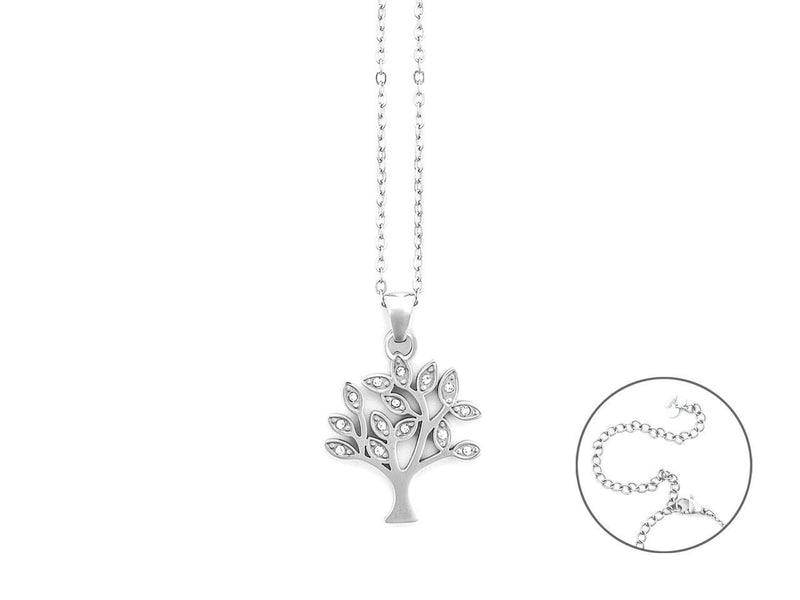 4US CESARE PACIOTTI WOMAN ALBERO DELLA VITA COLLANA DONNA 4UCL7382W NUOVA