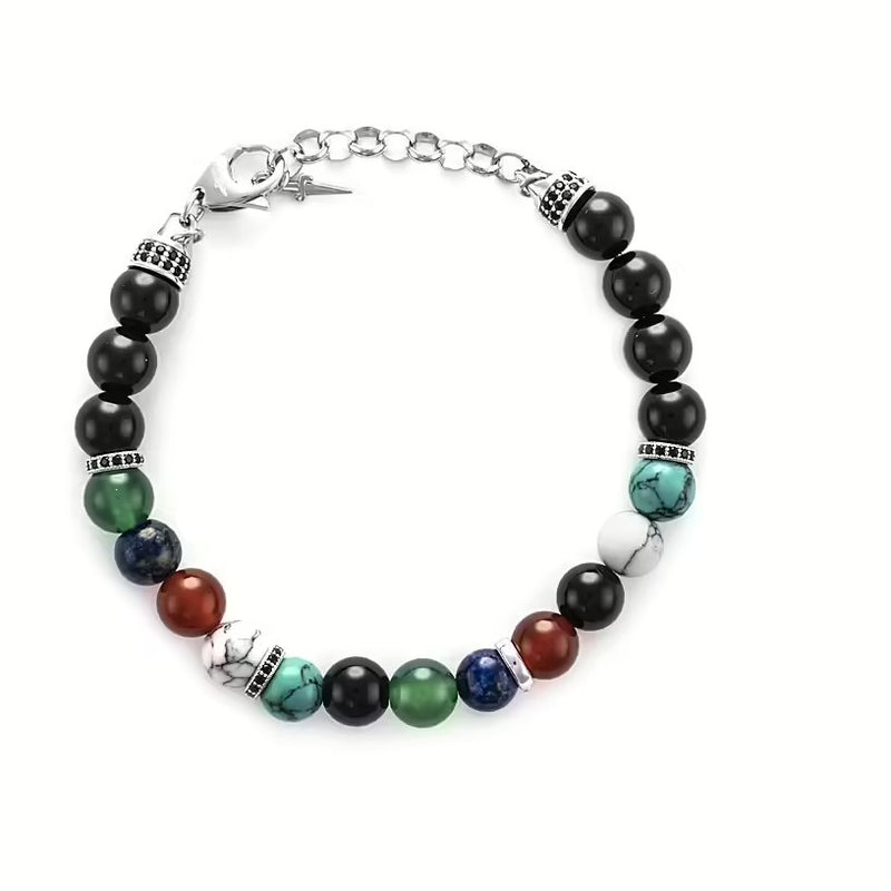CESARE PACIOTTI MULTICOLOR BRACCIALE UOMO REFERENZA JPBR2427B NUOVO