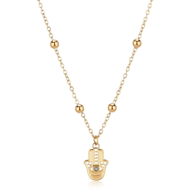 SAGAPO WITCH MANO DI FATIMA COLLANA DONNA REFERENZA SWH08 NUOVA