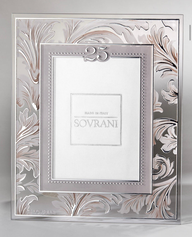 SOVRANI CORNICE IN CRISTALLO 25° REFERENZA W4203 4 NUOVA