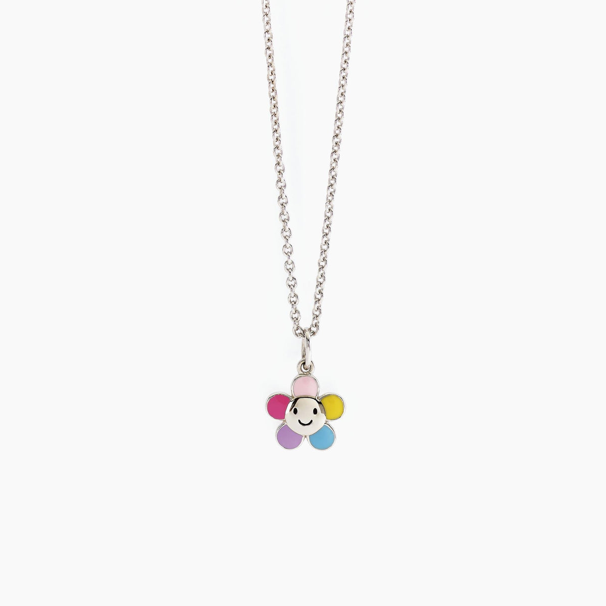 Mabina Junior Bloom Fiore Multicolor Collana Bimba Referenza 553419