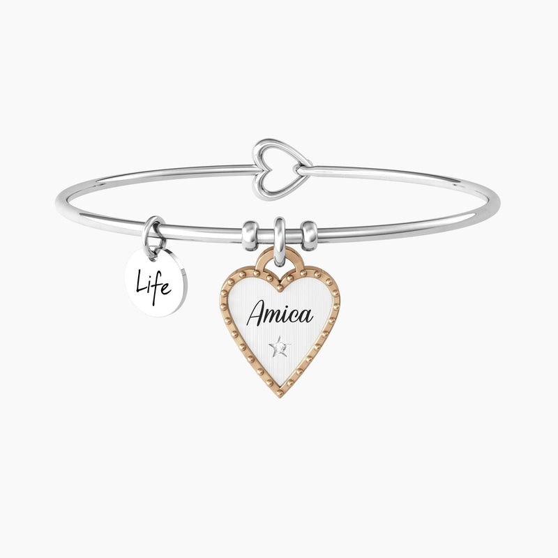 Kidult Cuore | Amica Sei Unica Bracciale Donna Referenza 732027