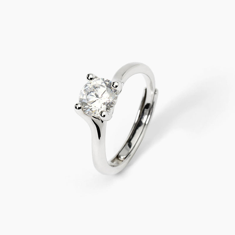Mabina Solitaire Anello Donna Argento 925 Referenza 523399 Garanzia Ufficiale