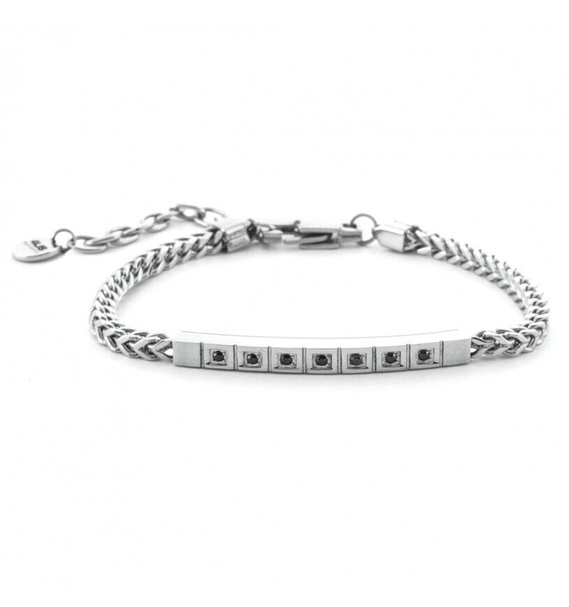 4us Cesare Paciotti Bracciale Acciaio Uomo 4UBR6990