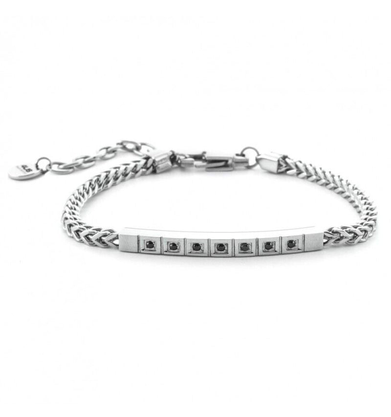 4us Cesare Paciotti Bracciale Acciaio Uomo 4UBR6990