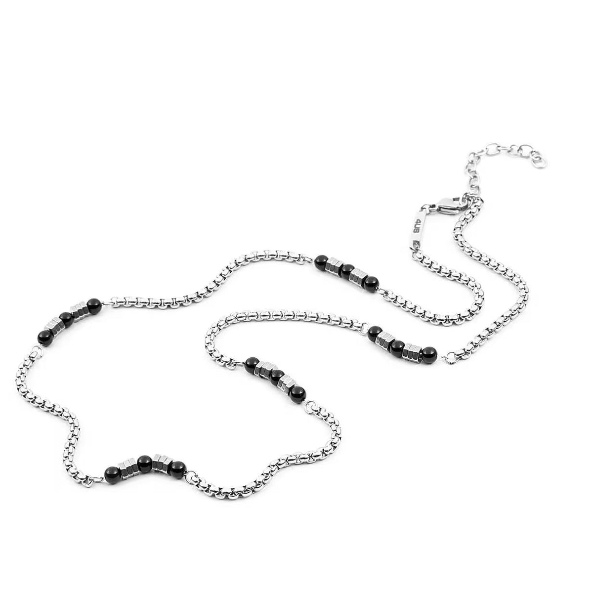 4us Cesare Paciotti Rectangle Collana 4us Uomo Acciaio 4ucl4064