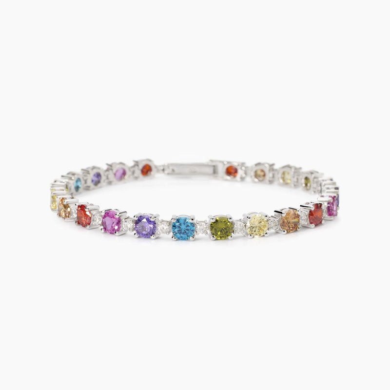 Mabina Gioielli Chapeau Bracciale Multicolor Argento 925 Referenza 533905-17 Garanzia Ufficiale