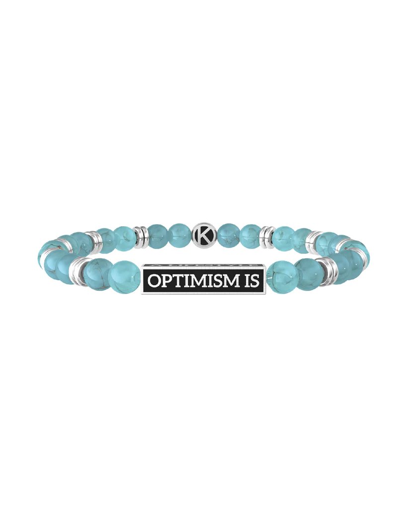 Kidult Philosophy Optimism Is A Lifestyle Bracciale Uomo Referenza 732046