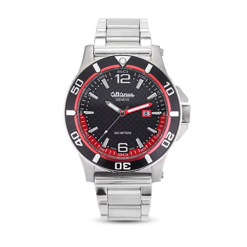 Altanus Diver 200 Metri Quarz Referenza 7967-2 Garanzia Italia Doppio Cinturino