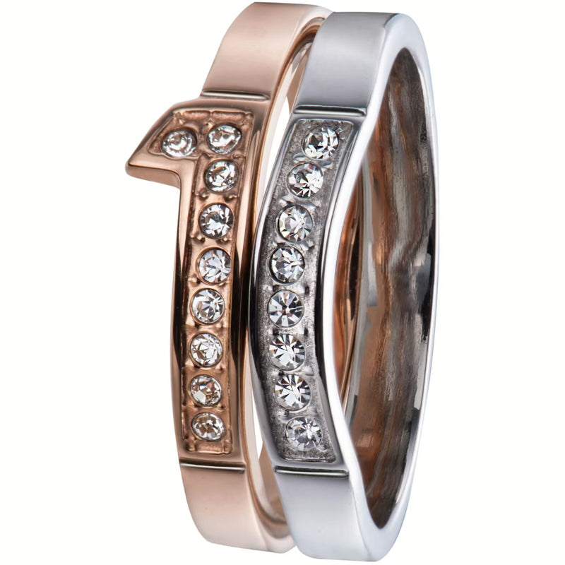 Alviero Martini Prima Classe Sunset Blvd Anello Donna ACJ0035BICSTRG Nuovo