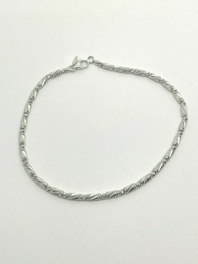 Bracciale Donna, Oro Bianco 18kt Grammi 3,69 Nuovo