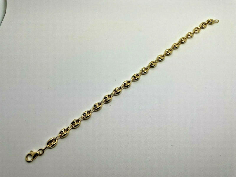 Bracciale Uomo Oro Giallo 18kt Titolo 750 Grammi 8,93 Nuovo