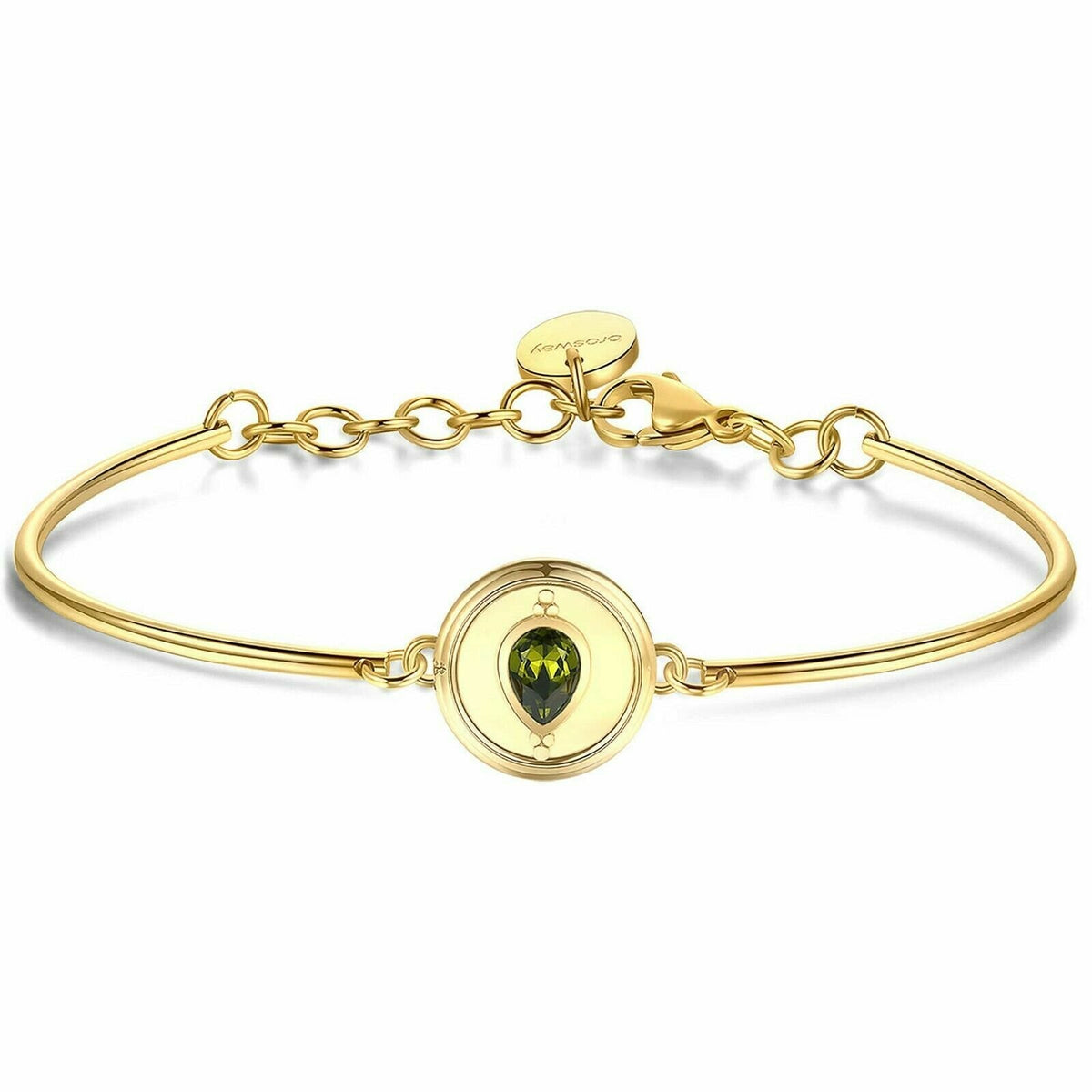 Brosway Chakra Bracciale Goccia Olivine BHK422 Concessionario Ufficiale