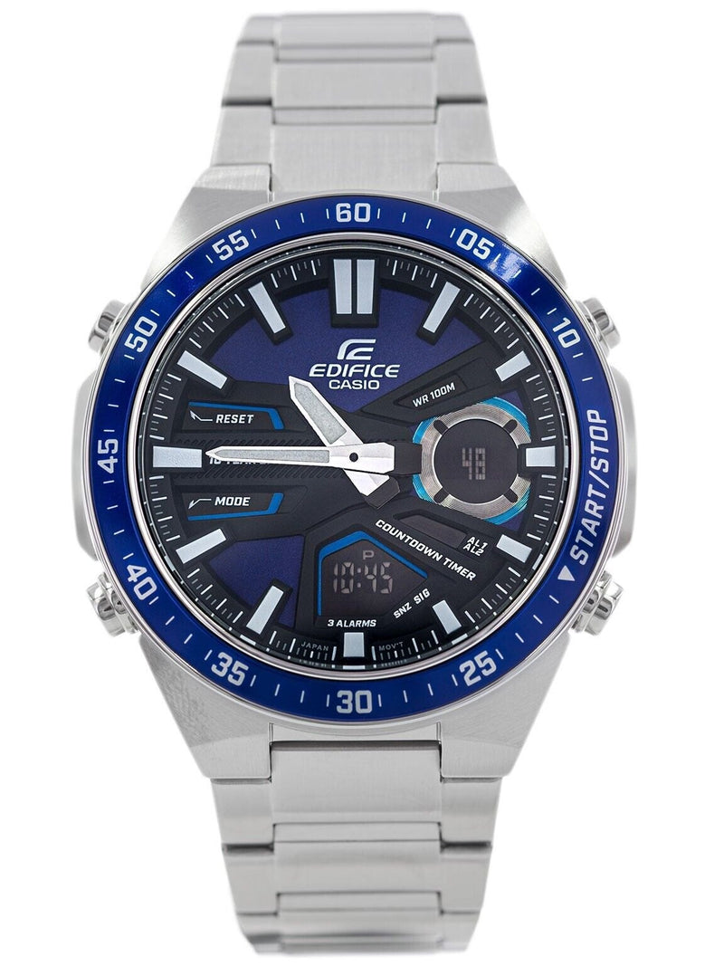 Casio Edifice Efv-c110d-2avef Orologio Crono Uomo Nuovo Garanzia Italia