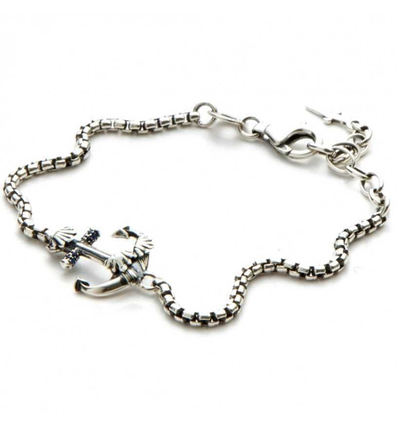 Cesare Paciotti Black Wave Bracciale Uomo Referenza Jpbr2068v Nuovo
