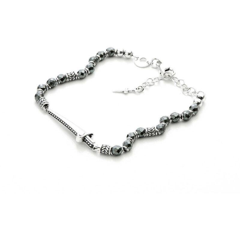 Cesare Paciotti Grey Crop Bracciale Uomo Referenza JPBR1991V Nuovo