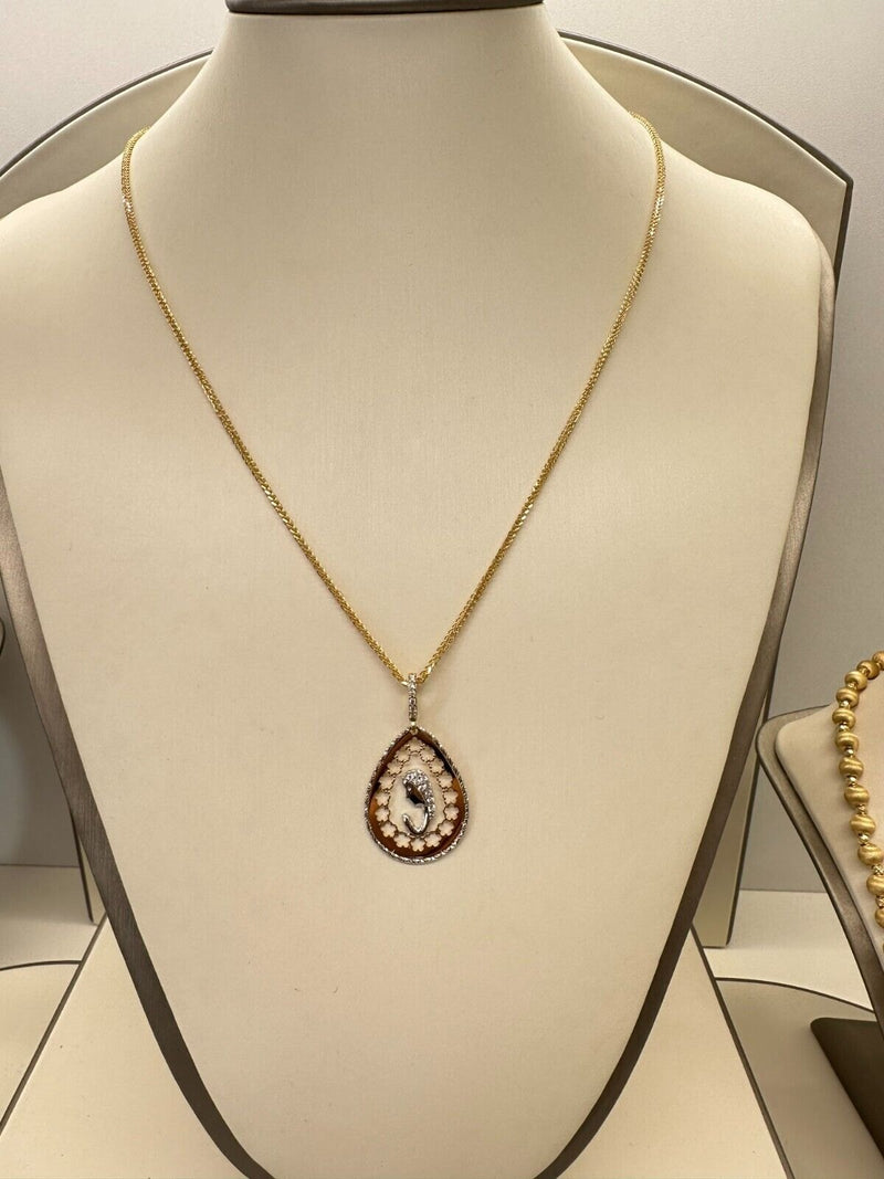 Collana Donna Per Battesimo Con Madonnina Oro 18kt Titolo 750 Grammi 6,96