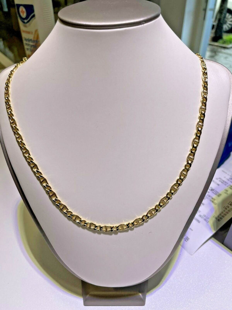 Collana Uomo Oro Giallo 18k Titolo 750 Grammi 13,46 Nuova