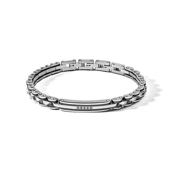 Comete Gioielli Zip Bracciale Uomo Ubr 1174 Nuovo Garanzia Ufficiale