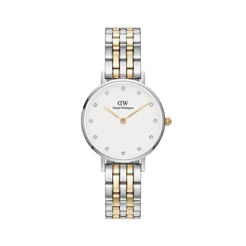 Daniel Wellington Petite Lumine 5-link Two-tone Dw00100616 Garanzia Ufficiale