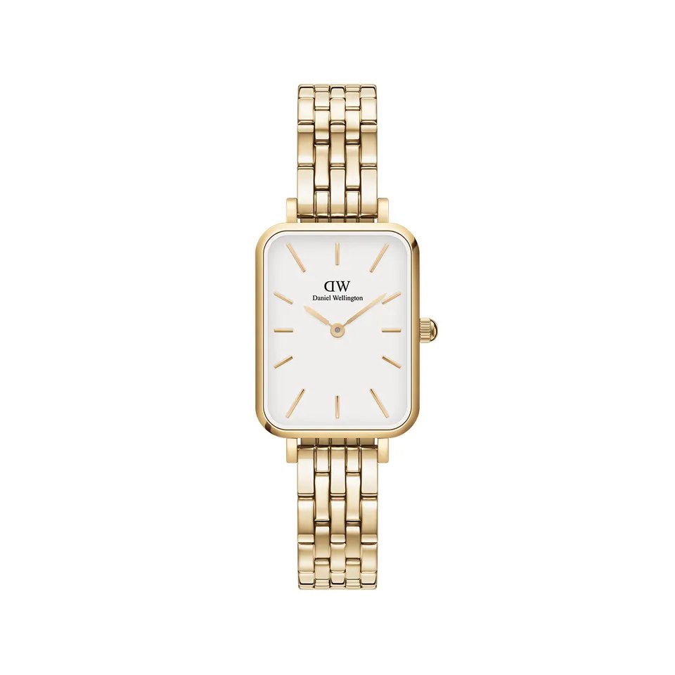 Daniel Wellington Quadro 5-link Evergold Dw00100622 Garanzia Ufficiale