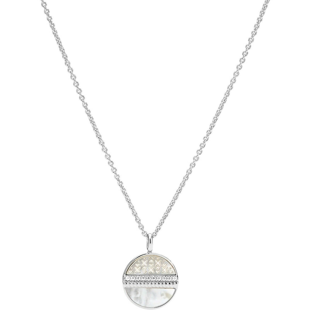 Fossil Collana Donna In Argento 925 JFS00517040  Nuova
