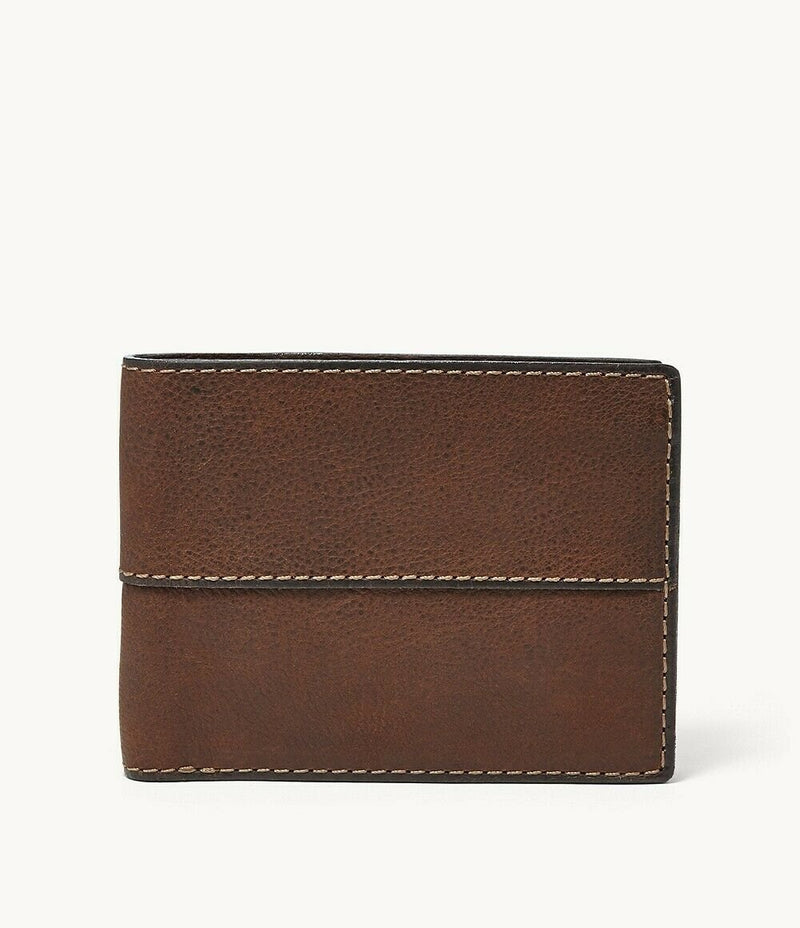 Fossil International Traveler Ethan Sml1067201 In Vera Pelle Nuova