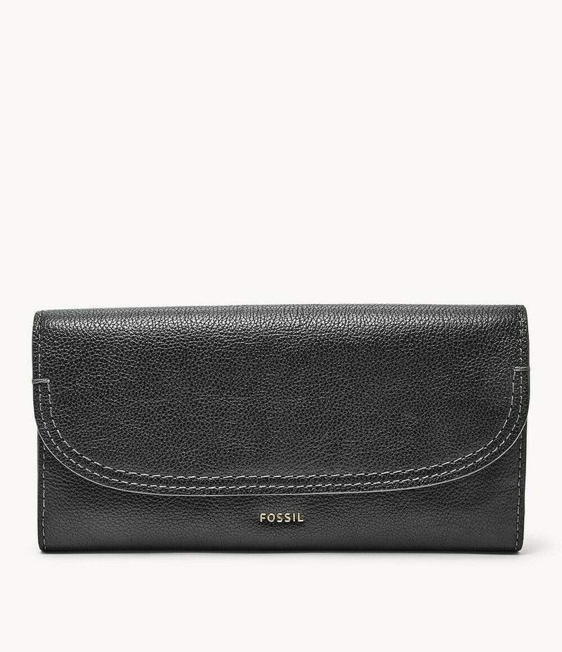 Fossil Portafoglio Clutch Cleo Donna Swl3089001 In Vera Pelle Nuova