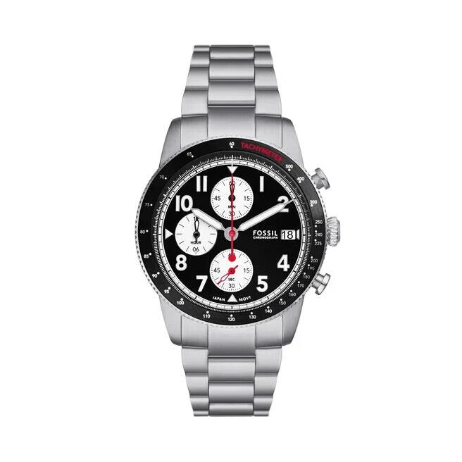 Fossil Sport Tourer Orologio Uomo Crono Quarz FS6045 Nuovo Garanzia Ufficial