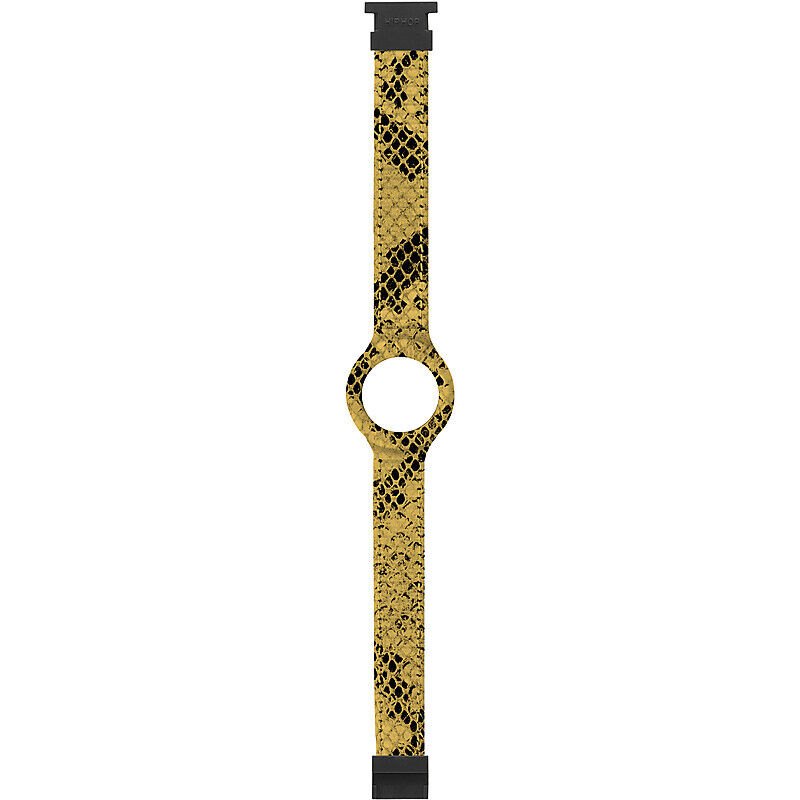 Hip Hop Cinturino Python Hbu0414 - Seppia Per Cassa Da 32 Mm