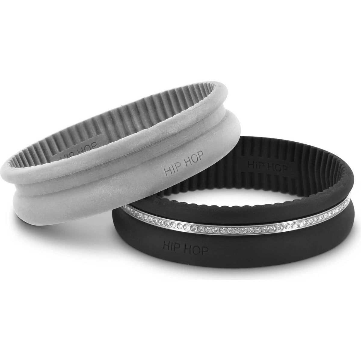 Hip Hop Happy Rings Bracciale, Hj0173 - Bleck Tie Nuovo