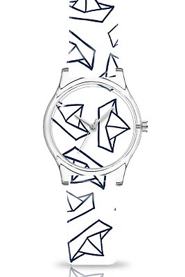 Jacob Mille Watch Origami Orologio+Pochette Unisex Quarz Nuovo