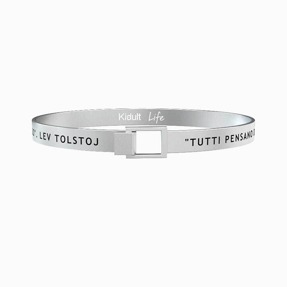 Kidult Philosophy Lev Tolstoj Bracciale Uomo 731190l Nuovo