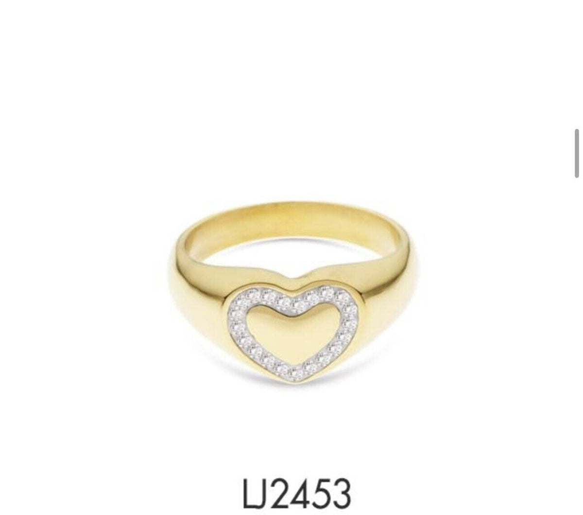 Liu Jo Anello Chevalier Acciaio Donna Lj2453m16 Nuovo