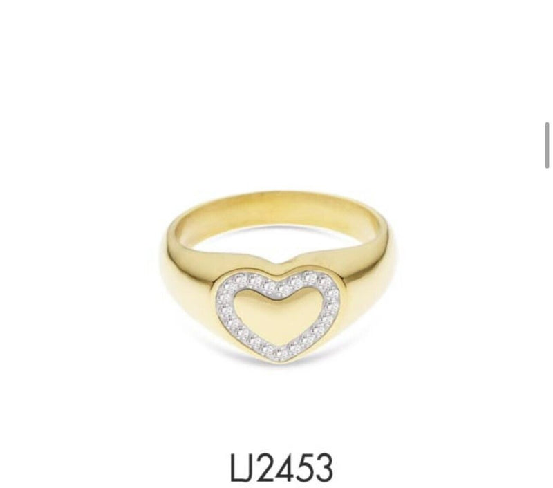 Liu Jo Anello Chevalier Acciaio Donna Lj2453m16 Nuovo