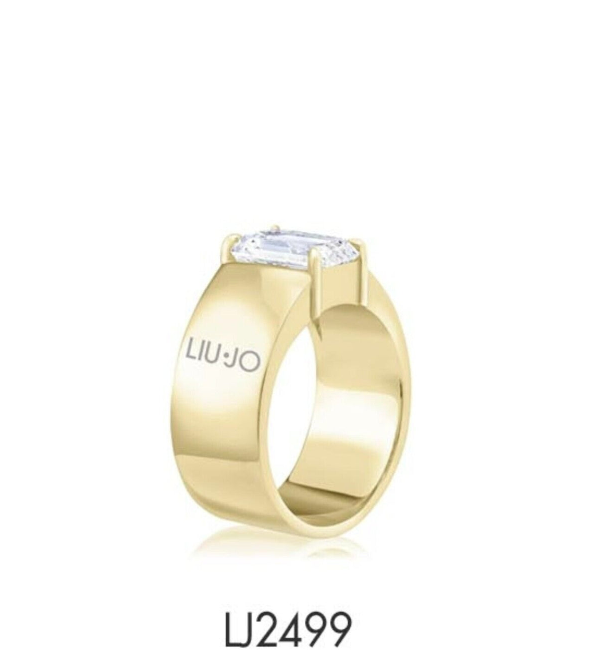 Liu Jo Anello Acciaio Donna Lj2499m18 Nuovo