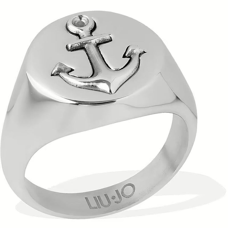 Liu Jo Anello Uomo in Acciaio MLJ539M30 Misura Dito 30 Nuovo