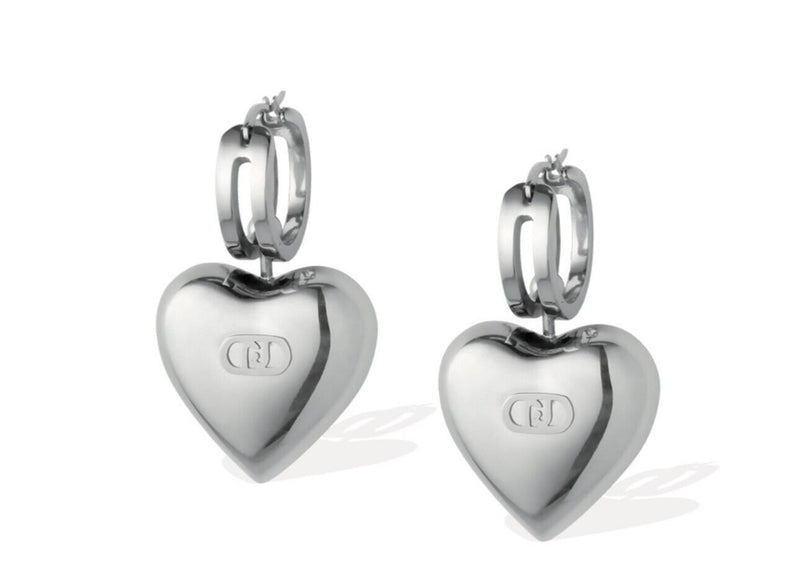 Liu Jo Icones Love Orecchini Acciaio Donna LJ2795 Nuovi