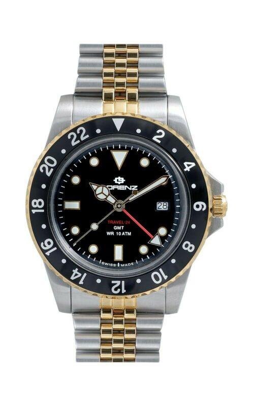 Lorenz Travel-24 Multifunzione Gmt Referenza 090001ii
