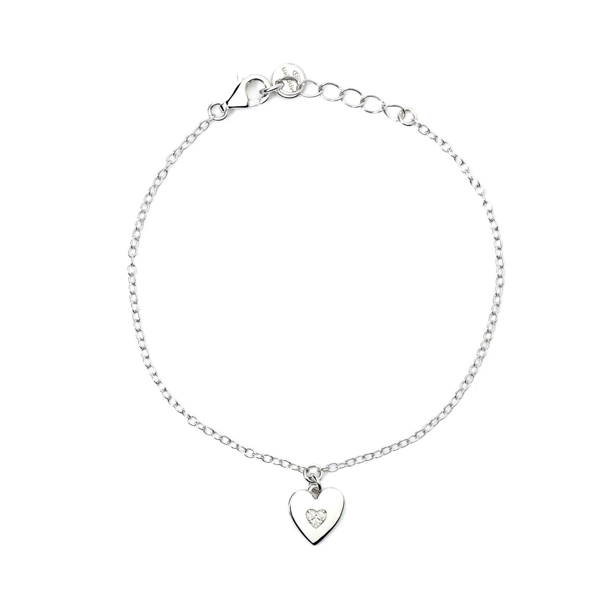 Mabina Junior Tvb Cuoricino Bracciale Bimba 533778 Argento 925